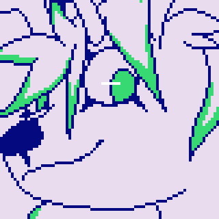 Thumbnail for gallery item "eldog.png". It depicts a close-up of an anthropomorphic deer.