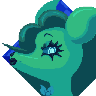 Thumbnail for gallery item "icon_yona.png". It depicts a close-up of the anthropomorphic pine tree Yona.