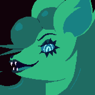 Thumbnail for gallery item "audrey_2.png". It depicts a close-up of an anthropomorphic pine tree.